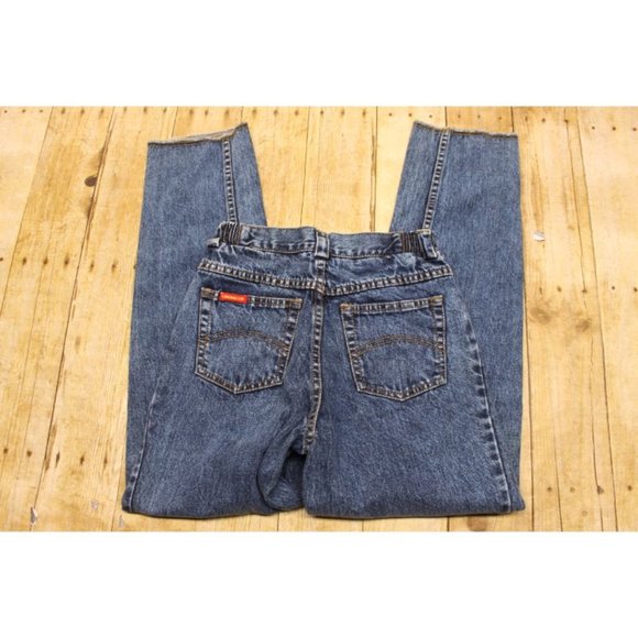 Vintage Canadian Club boy jeans patchwork skating - Picture 9 of 10